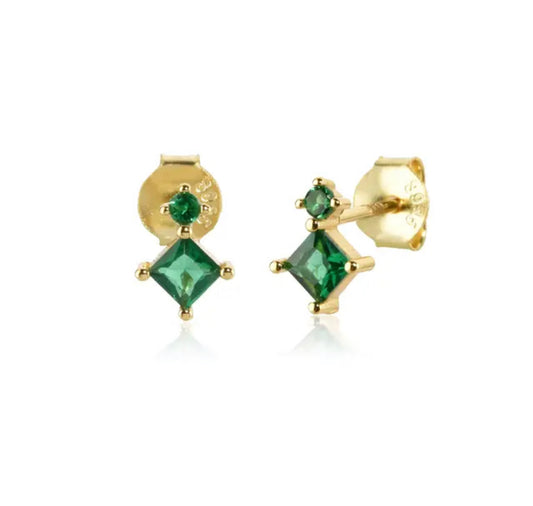 Green Double Stud (Single)